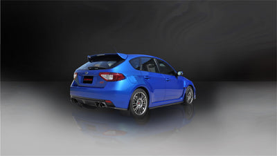 3in Cat-Back Dual Rear Exit with 3.5in Tips <br> 2008-2011 Subaru Impreza