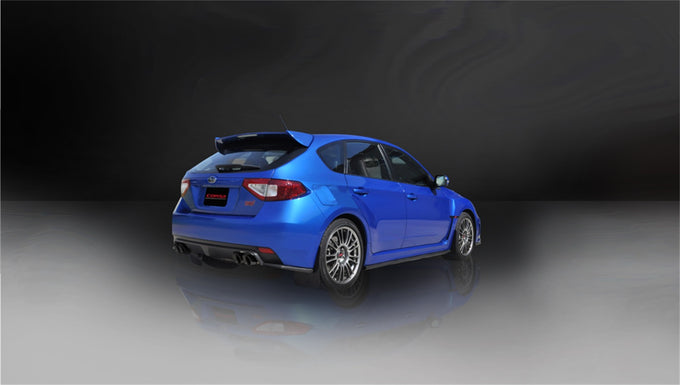 3in Cat-Back Dual Rear Exit with 3.5in Tips <br> 2008-2011 Subaru Impreza