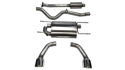 2.5in Cat-Back Dual Rear Exit W/4.5in Tips <br> 13-25 Subaru BRZ, Scion FR-S, Toyota 86