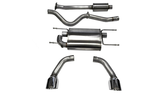 2.5in Cat-Back Dual Rear Exit W/4.5in Tips <br> 13-25 Subaru BRZ, Scion FR-S, Toyota 86