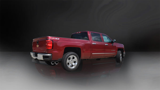 3.5in Cat-Back Single Side Exit w/ 4.5in Tips <br> 14-19 Chevy Silvera GMC Sierra 1500