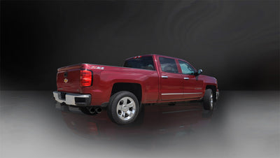 3.5in Cat-Back Single Side Exit with 4.5in Tips <br> 14-19 Chevy Silvera GMC Sierra 1500