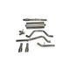 3in Cat-Back Dual Rear Exit w/ 4in Polished Tips <br> 14-19 Chevy Silverado GMC Sierra 1500 LD Limited
