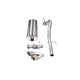 3in Cat-Back Single Exit w/4in Polished Tips <br> 11-14 Cadillac Escalade, GMC Yukon