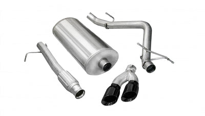 3in Cat-Back Single Exit w/ 4in Tips <br> 09-13 Chevy Silvera GMC Sierra 1500