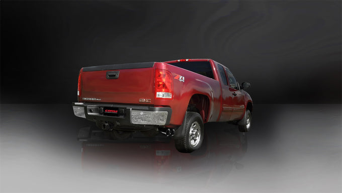 3in Cat-Back Single Exit w/ 4in Tips <br> 09-13 Chevy Silvera GMC Sierra 1500