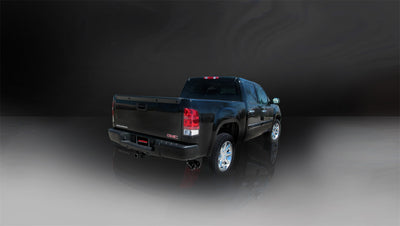 3in Cat-Back Single Exit w/ 4in Tips <br> 2009 Chevy Silverado GMC Sierra 1500