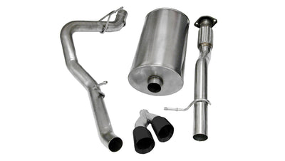 3in Cat-Back Single Exit w/ 4in Tips <br> 09-14 Chevy Suburban GMC Yukon 1500