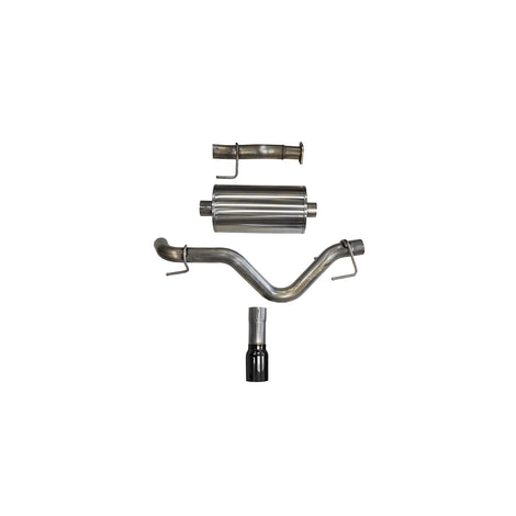 3in Cat-Back Single Side Exit W/ 4in Straight Tip <br> 2016-2023 Toyota Tacoma