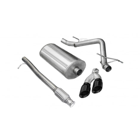 3in Cat-Back Single Exit w/ 4in Tips <br> 10-13 Chevy Silvera GMC Sierra 1500