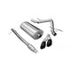 3in Cat-Back Single Exit w/ 4in Tips <br> 10-13 Chevy Silvera GMC Sierra 1500