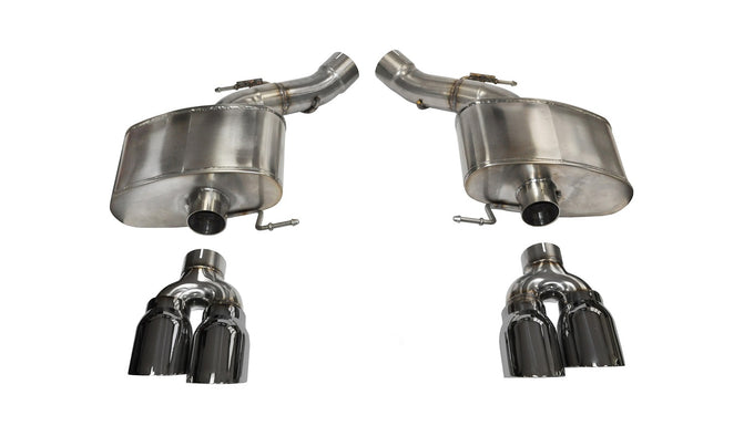 2.75in Axle-Back Dual Rear Exit without Tips <br> 12-18 BMW M6, 14-16,2018 M6 Gran Coupe