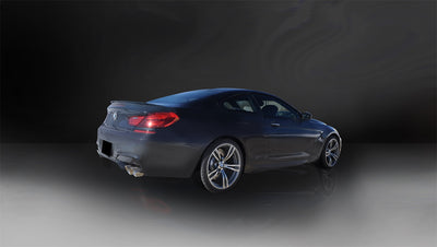 2.75in Axle-Back Dual Rear Exit without Tips <br> 12-18 BMW M6, 14-16,2018 M6 Gran Coupe