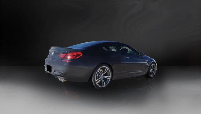 2.75in Axle-Back Dual Rear Exit without Tips <br> 12-18 BMW M6, 14-16,2018 M6 Gran Coupe
