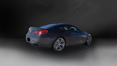 2.5in Axle-Back Dual Rear Exit with Turn Downs <br> 12-18 BMW M6, 14-18 M6 Gran Coupe
