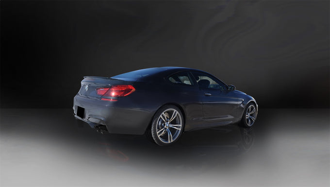2.5in Axle-Back Dual Rear Exit with Turn Downs <br> 12-18 BMW M6, 14-18 M6 Gran Coupe