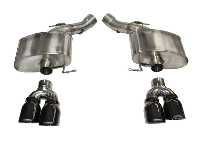 3.0in Axle-Back Dual Rear Exhaust w/ 4in Tips <br> 2012-2016 BMW M5