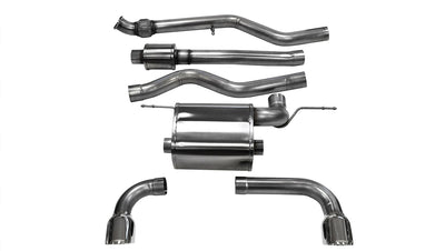 3in Cat-Back Dual Rear Exit w/ 3.5in Tips <br> 2012-2015 BMW 335i
