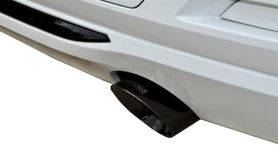 3in Cat-Back Dual Rear Exit w/3.5in Black PVD Tips <br> 2012-2015 BMW 335i