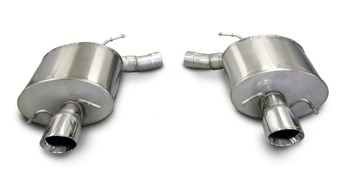 2.5in Axle-Back Dual Rear Exit with Turn Downs <br> 2009-2014 Cadillac CTS