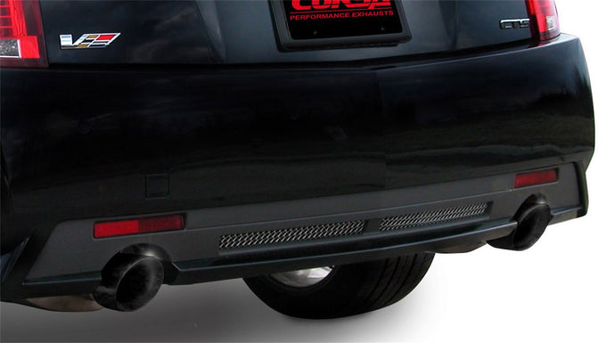 2.5in Axle-Back Dual Rear Exit with Turn Downs <br> 2009-2014 Cadillac CTS