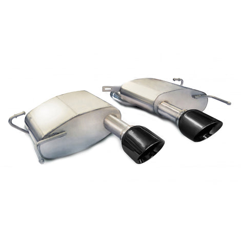 2.5in Axle-Back Dual Rear Exit with Turn Downs <br> 2011-2015 Cadillac CTS