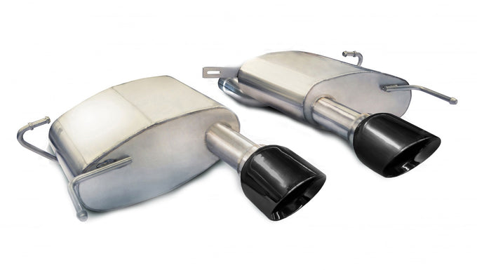 2.5in Axle-Back Dual Rear Exit with Turn Downs <br> 2011-2015 Cadillac CTS