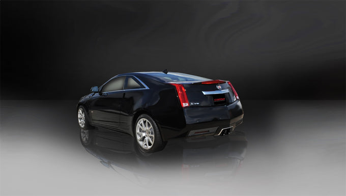 2.5in Axle-Back Dual Rear Exit with Turn Downs <br> 2011-2015 Cadillac CTS