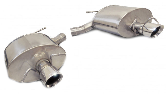 2.5in Axle-Back Dual Rear Exit w/ Single 3.5in Tips <br> 2011-2014 Cadillac CTS