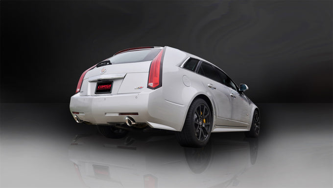 2.5in Axle-Back Dual Rear Exit w/ Single 3.5in Tips <br> 2011-2014 Cadillac CTS