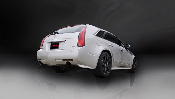2.5in Axle-Back Dual Rear Exit w/ Single 3.5in Tips <br> 2011-2014 Cadillac CTS