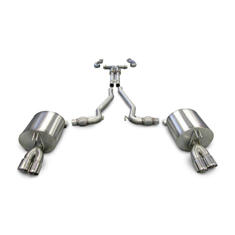 2.5in Cat-Back Dual Rear Exit w/ Twin 3in Tips <br> 2008-2009 Pontiac G8