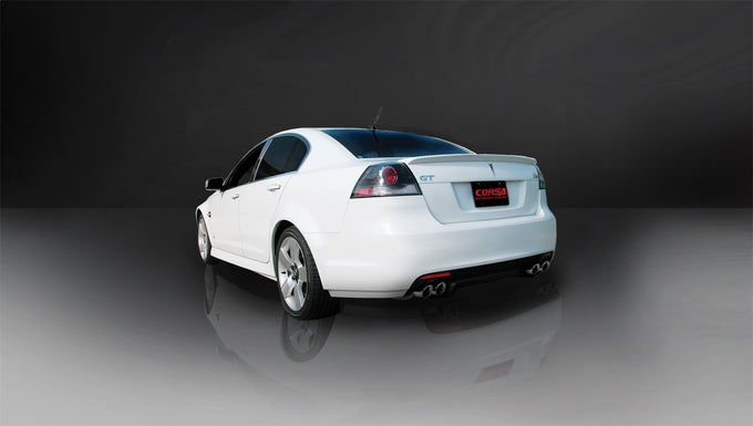 2.5in Cat-Back Dual Rear Exit w/ Twin 3in Tips <br> 2008-2009 Pontiac G8