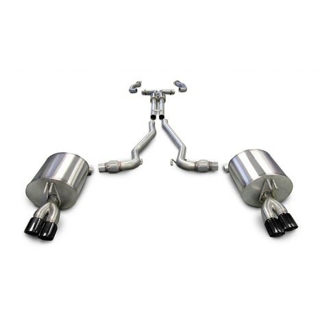 2.5in Cat-Back Dual Rear Exit with Twin 3in Tips <br> 2008-2009 Pontiac G8
