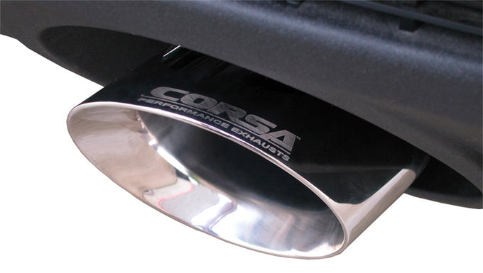 2.5in Cat-Back Dual Rear Exit with Single 4in Tips <br> 2010-2015 Chevrolet Camaro