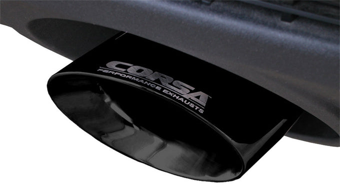 2.5in Cat-Back Dual Rear Exit with Single 4in Tips <br> 2010-2015 Chevrolet Camaro