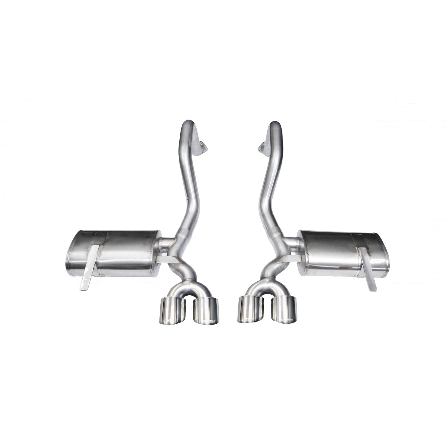 2.5in Axle-Back Dual Rear Exit w/ 3.5in Tips <br> 1997-2004 Chevrolet Corvette