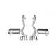2.5in Axle-Back Dual Rear Exit w/ 3.5in Tips <br> 1997-2004 Chevrolet Corvette