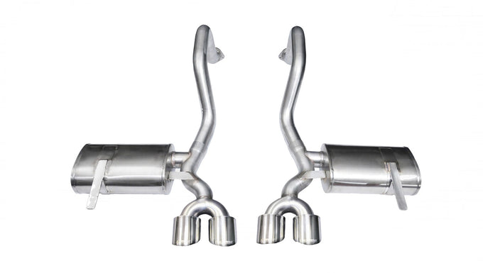 2.5in Axle-Back Dual Rear Exit w/ 3.5in Tips <br> 1997-2004 Chevrolet Corvette