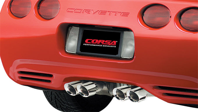 2.5in Axle-Back Dual Rear Exit w/ 3.5in Tips <br> 1997-2004 Chevrolet Corvette