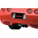 2.5in Cat-Back Dual Rear Exit w/ 4in Black PVD Tips <br> 1997-2004 Chevrolet Corvette