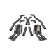 3in Cat-Back Dual Rear Exit w/ 4in Polished Tips <br> 2012-2015 Chevrolet Camaro