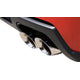 3in Cat-Back Dual Rear Exit w/ 4in Polished Tips <br> 2012-2015 Chevrolet Camaro