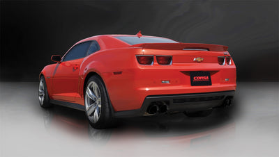 3in Cat-Back Dual Rear Exit with Twin 4in Tips <br> 2012-2015 Chevrolet Camaro