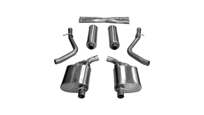 2.5in Cat-Back Dual Rear Exit <br> 15-16 Dodge Charger, Chrysler 300