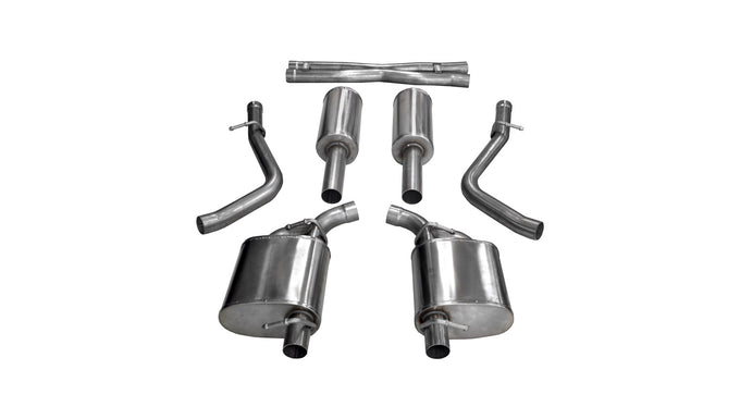 2.5in Cat-Back Dual Rear Exit <br> 15-16 Dodge Charger, Chrysler 300