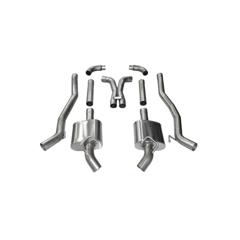 3in Cat-Back Dual Rear Exit without Tips <br> 2010-2013 Chevrolet Camaro