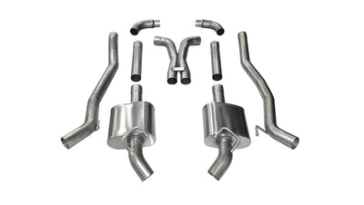 3in Cat-Back Dual Rear Exit without Tips <br> 2010-2013 Chevrolet Camaro