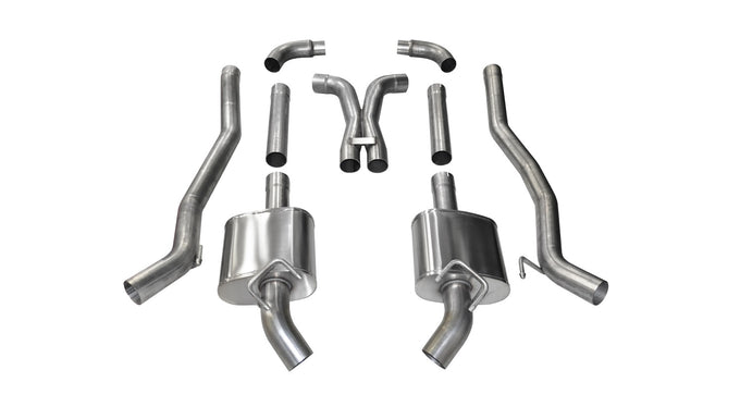 3in Cat-Back Dual Rear Exit without Tips <br> 2010-2013 Chevrolet Camaro