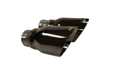 Single 4.0in. Black PVD Pro-Series Tip Kit <br> 2015-2016 Dodge Charger